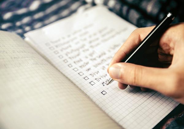 Financial Options Checklist