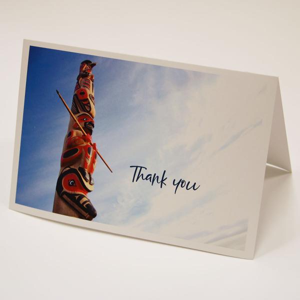 A greeting card made for the Heiltsuk Tribal Council.