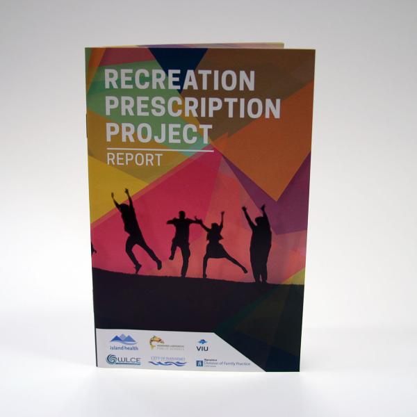 A Recreation Prescription Project Report booklet.