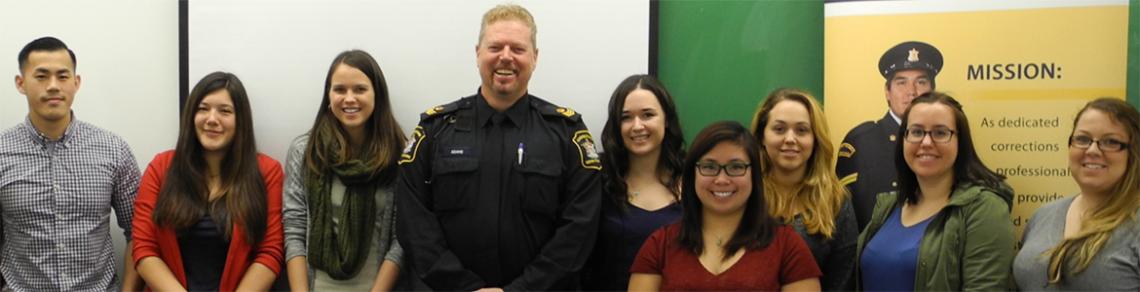 VIU Criminology Internship program participants