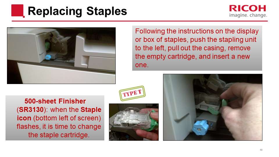 Replacing Staples 1 