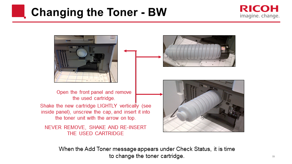 Replacing Toner 2