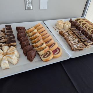 WIL awards 2025 culinary desert table