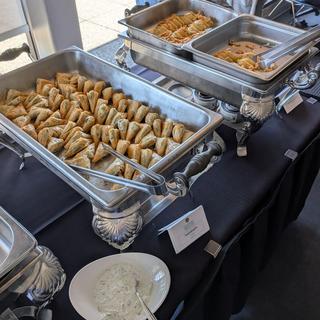 WIL awards 2025 culinary spread