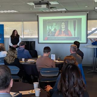 WIL awards 2025 Laci Shulenborg national award presentation