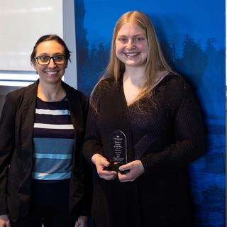 Experiential Awards Brandi Klee award presentation