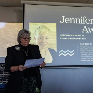 WIL Awards 2025 Jen Awan awards presentation