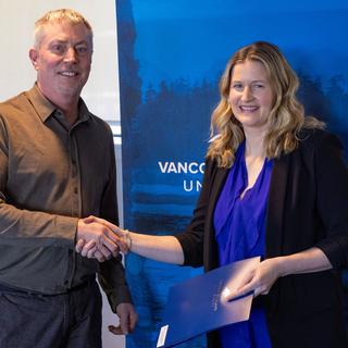 WIL Awards 2025 Milestone Equipment Contracting award presentation