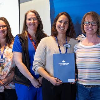 WIL Awards 2025 NRGH Clinical Nurse Educator Team award presentation