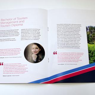 A full colour booklet.