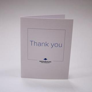 VIU's Standard greeting card.