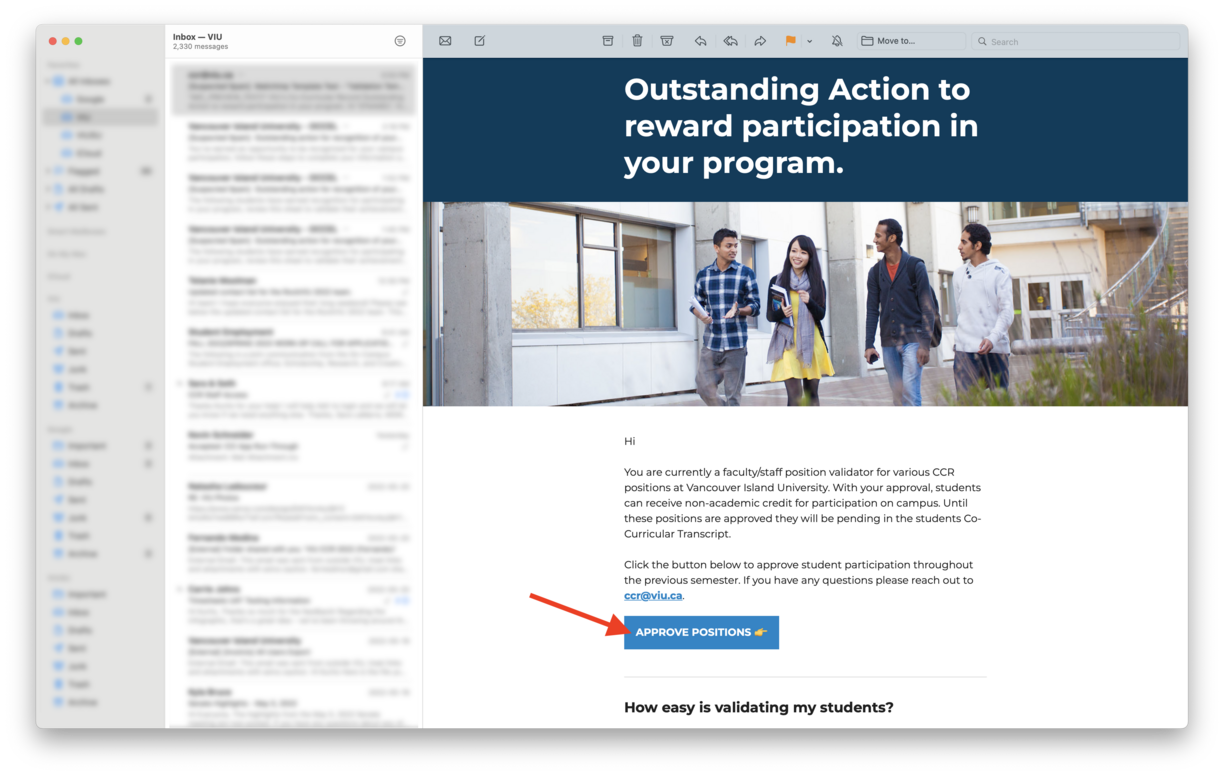 Step 1: CCR Validation