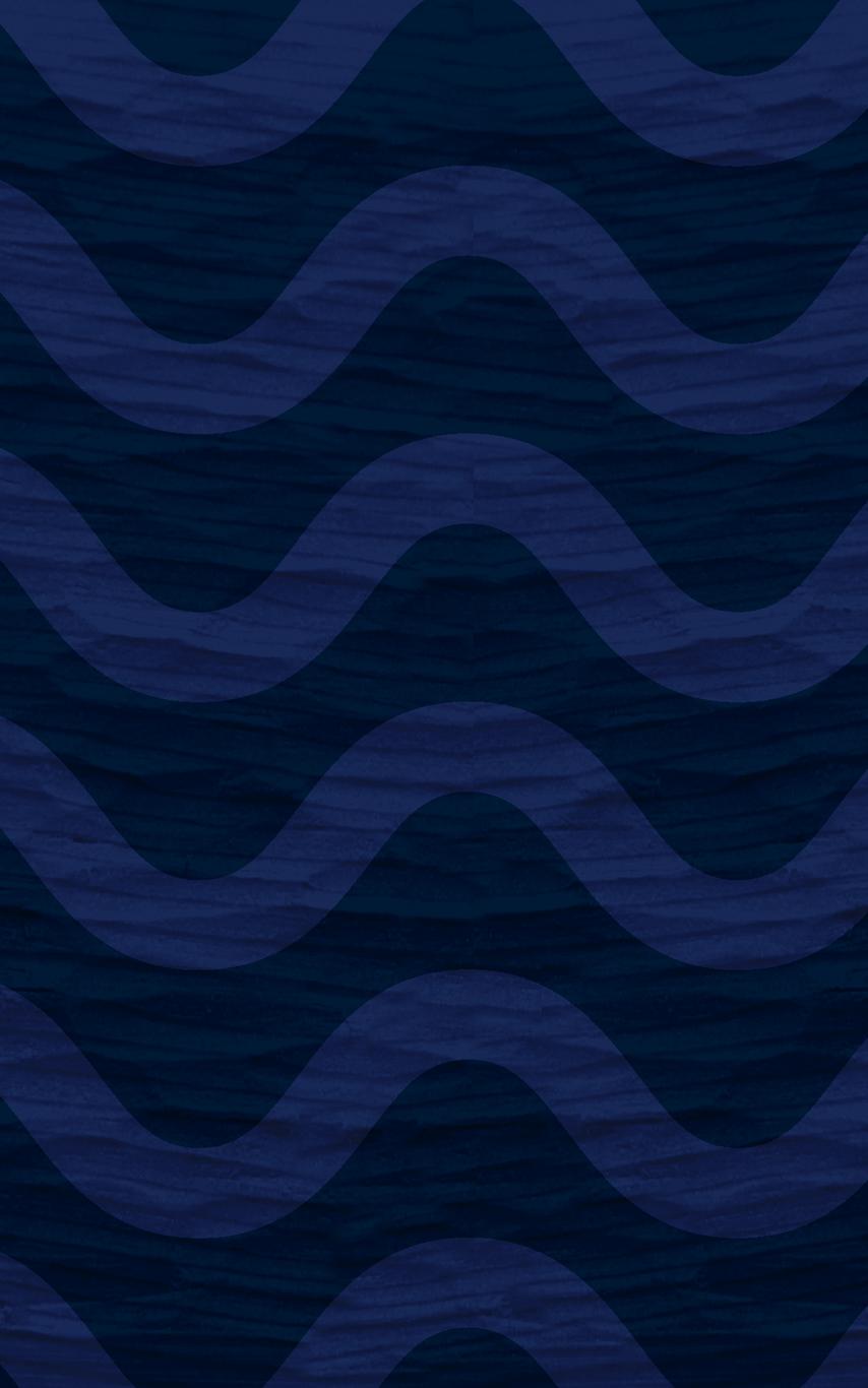 Dark blue parchment texture with a lighter blue wave pattern